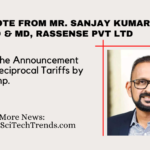 Quote from Mr. Sanjay Kumar